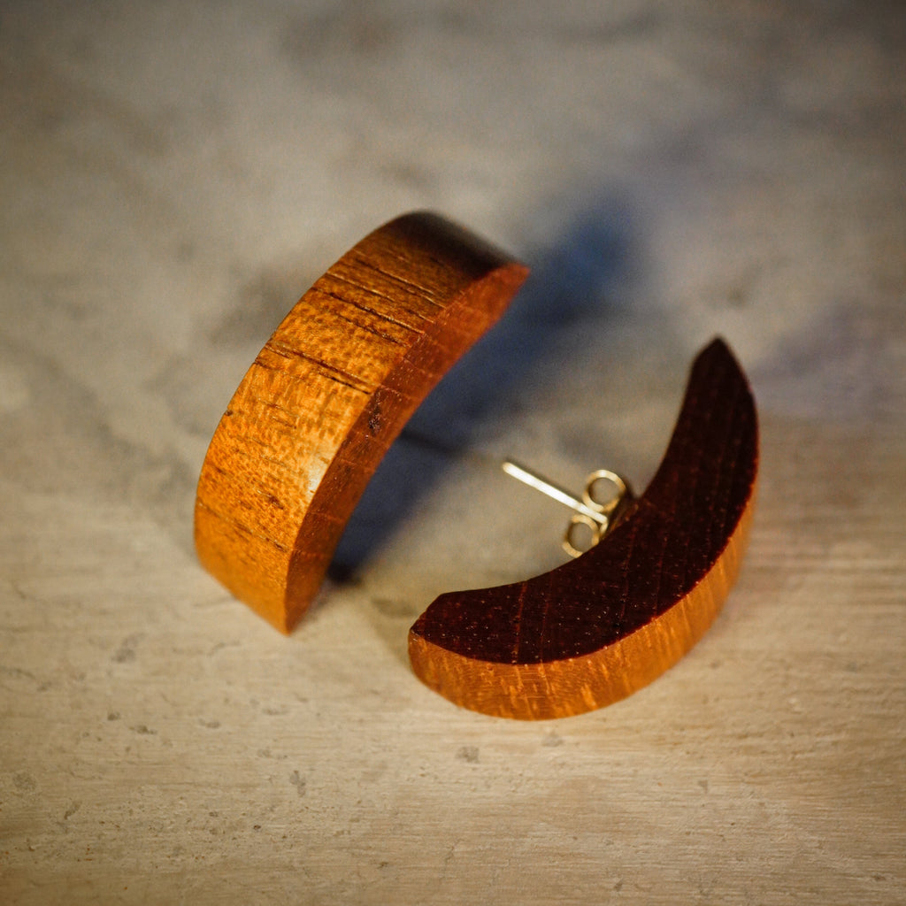 Brinco Arco - Mogno