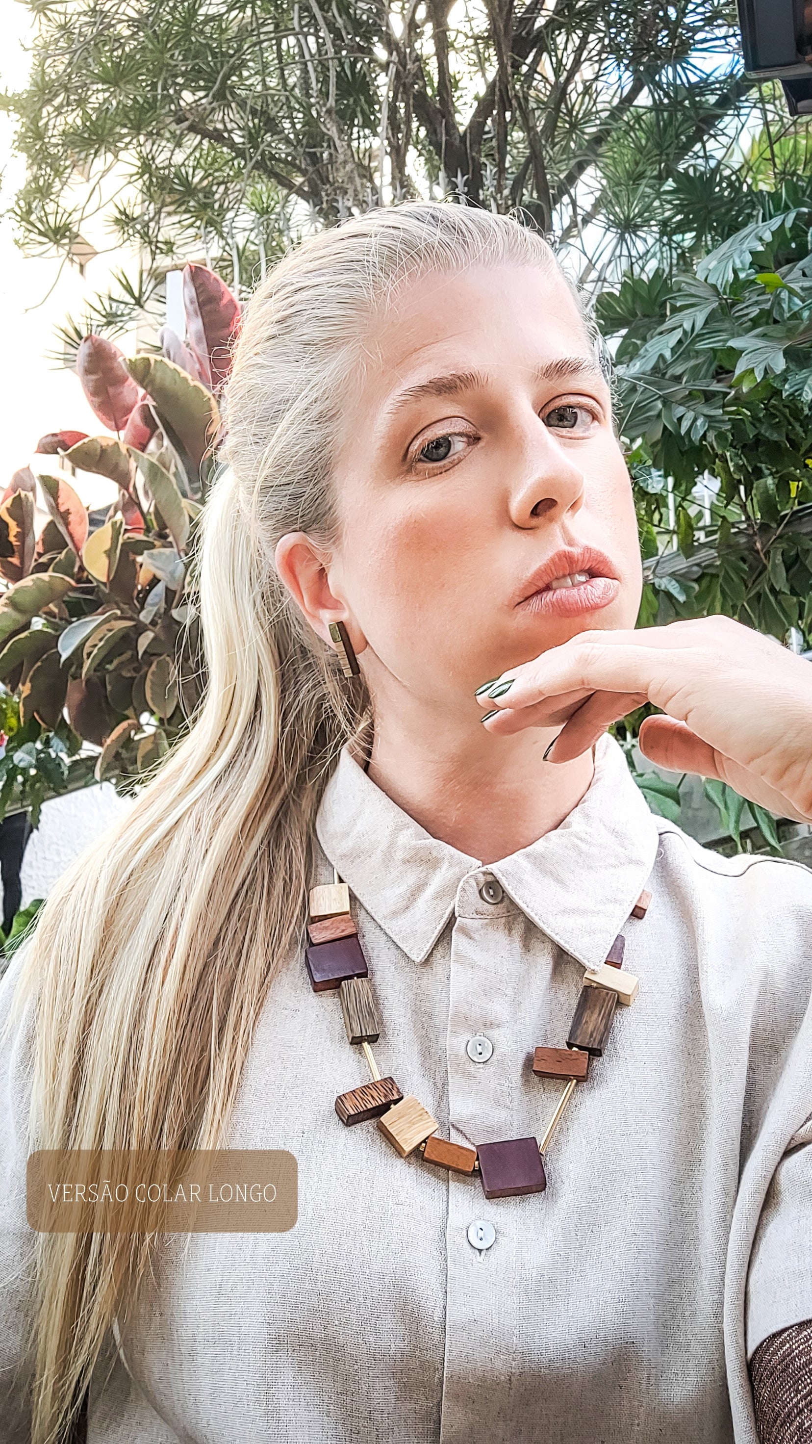 Colar Floresta Curto